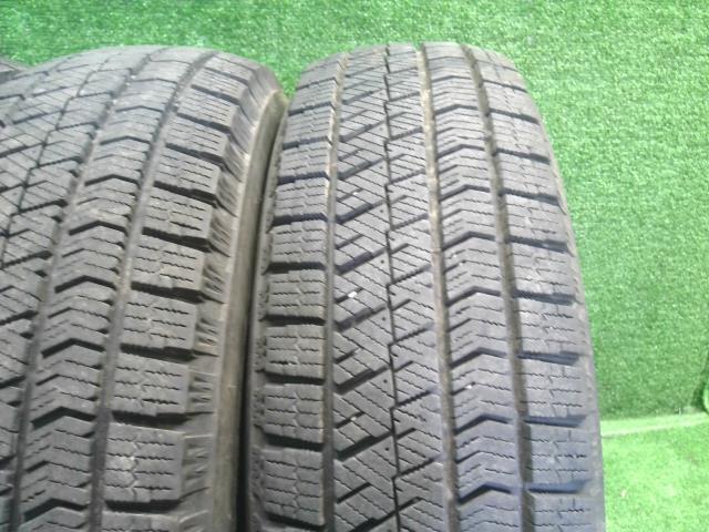 22年製　冬　スタッドレスタイヤ4本　14インチ　BRIDGESTONE　BLIZZAK　VRX2　155/65R14（240230）_画像5