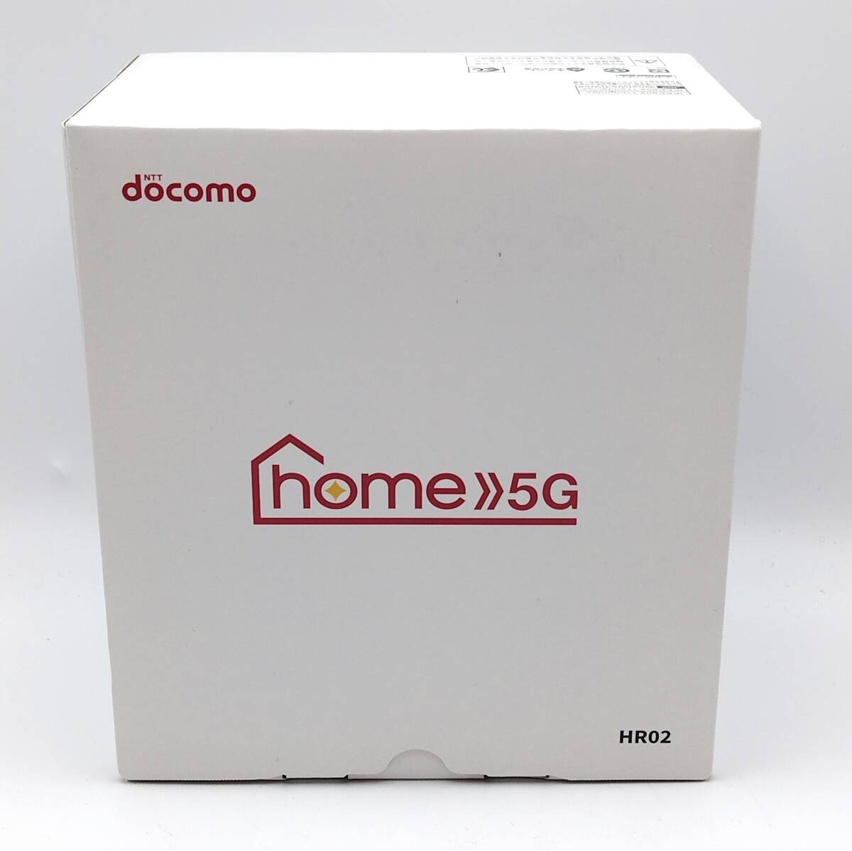 未使用 docomo ホームルーター home 5G HR02 ダークグレー 判定〇 IMEI 355996484440615【5769】_画像1