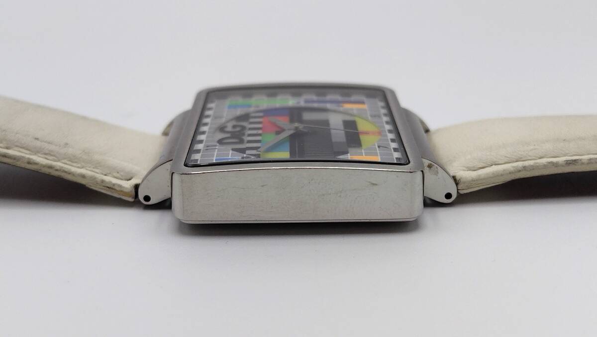 D&G 腕時計 スクエア クォーツ ドルチェ&ガッバーナ DW0513 電池交換済み【5759】の画像5