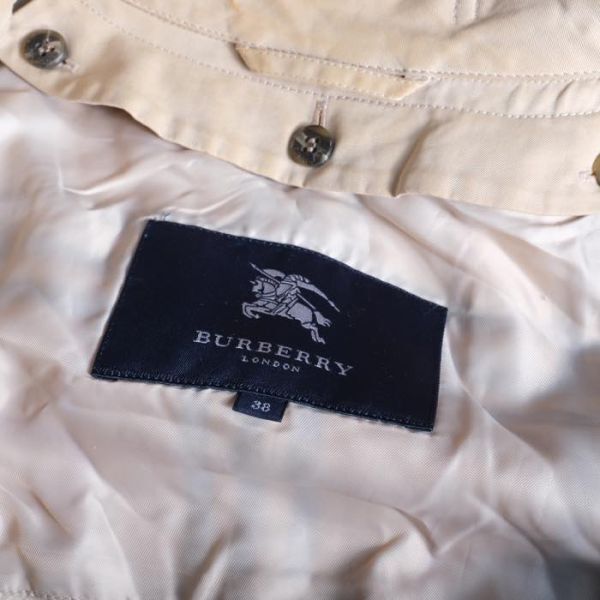 お買い得◆BURBERRY LONDON◆バーバリーロンドン◆レディース 女性用 ライナー付 トレンチコート [38] ベージュ br07017399の画像8