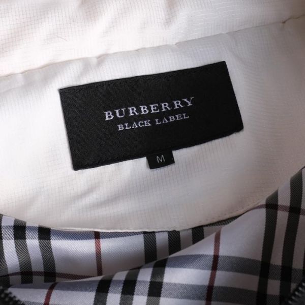 お買い得◆BURBERRY BLACK LABEL◆バーバリーブラックレーベル◆メンズ 男性用 ファー付ダウンコート [M] br07017569の画像8