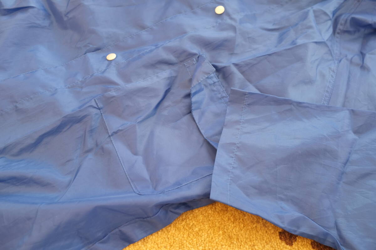 【送料￥185】カッパ ポンチョ 雨具 120ｃｍ 青色 子供 ジュニア レインコートの画像6
