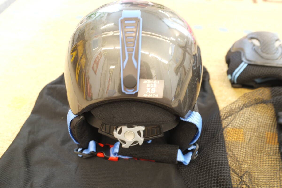 [ прекрасный товар ]bolle спорт шлем серый / синий XS(49-54cm) протектор ребенок Kids скейтборд сноуборд лыжи 
