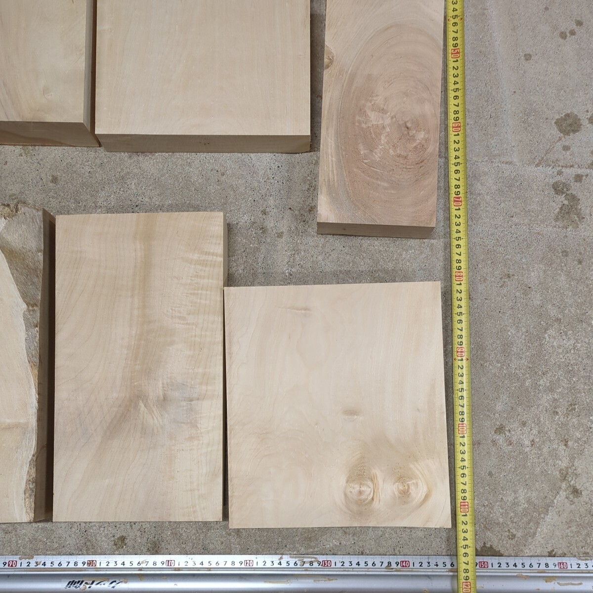 栃　トチ　ブロック端材詰め合わせ　木材　銘木　彫刻　旋盤、ろくろ練習などに　20kg以上　⑪_画像6