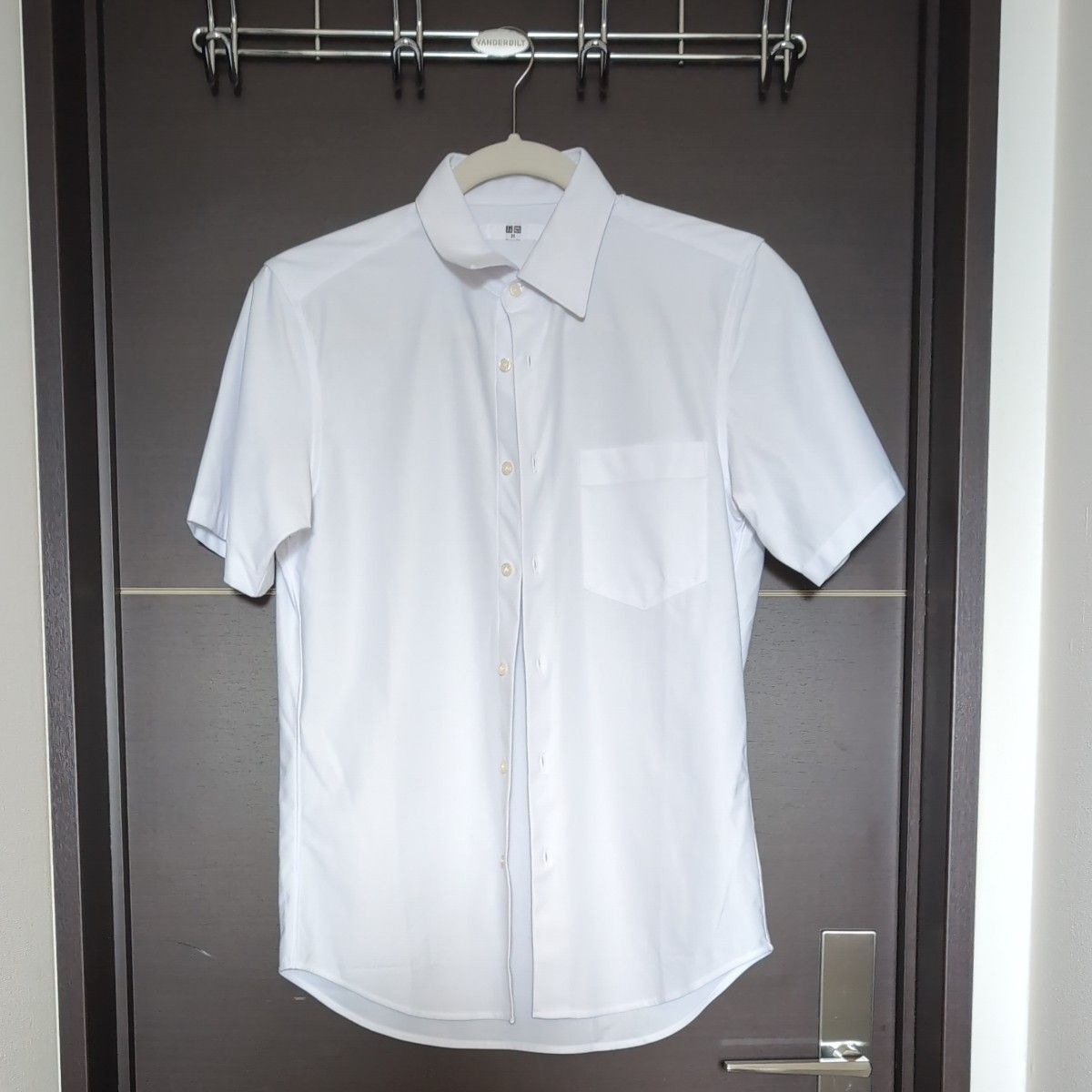 ドライノンアイロンジャージーシャツXS ホワイト 2枚セット　スクールシャツ半袖　男子