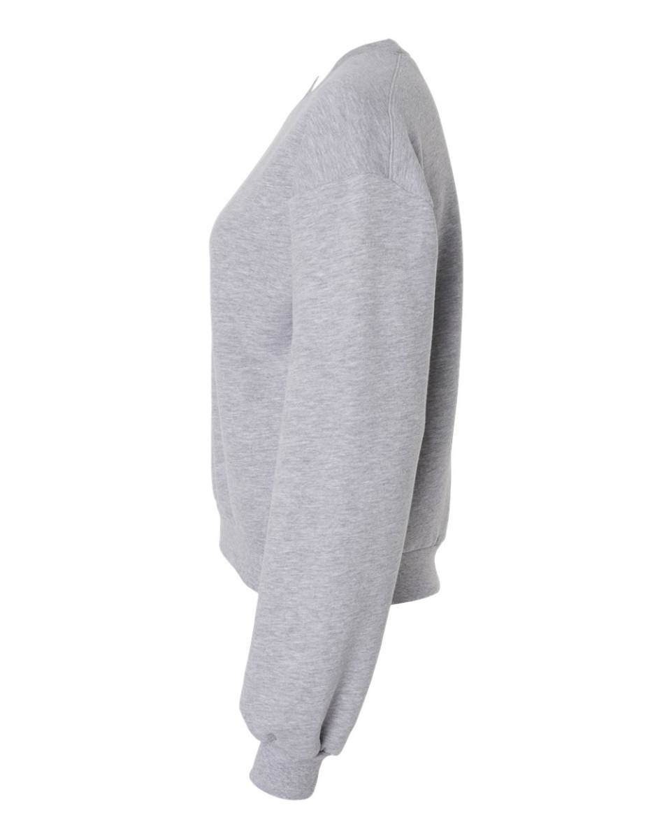 新商品　アメリカンアパレル　ヘザーグレー　M　レディース　スウェット　トレーナー　ReFlex Fleece Crewneck Sweatshirt AmericanApparel