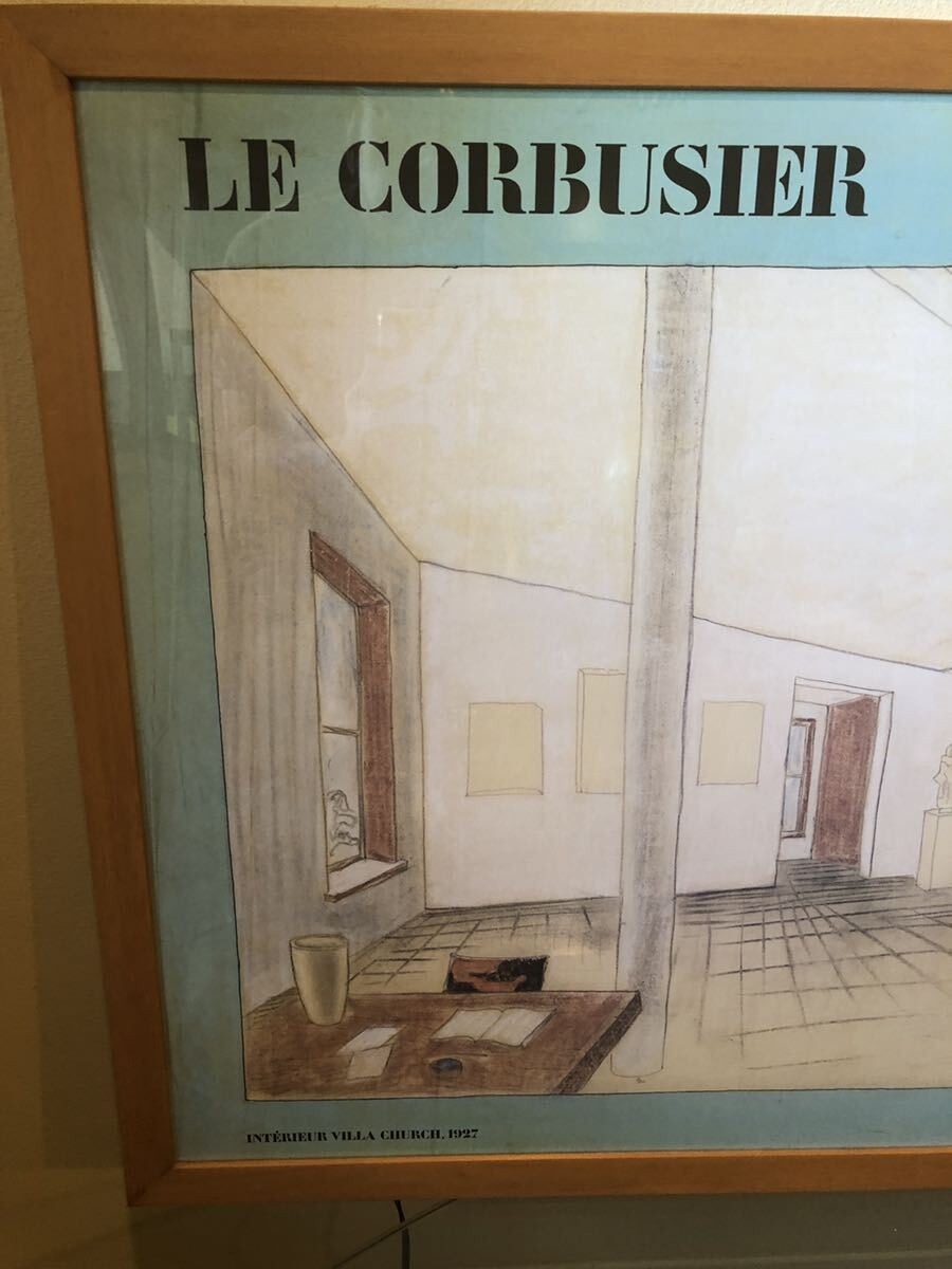 LE CORBUSIER ル コルビュジェ オフセットプリント フレーミング LE CORBUSIER ル コルビュジェ オフセットプリント フレーミング