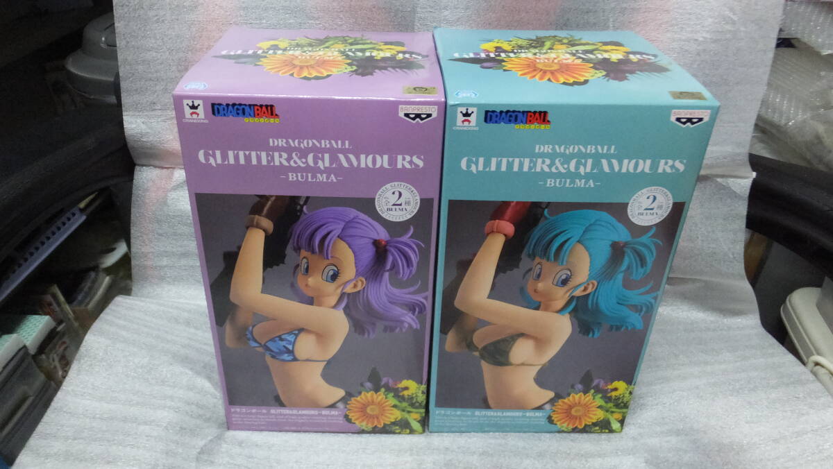 ドラゴンボール GLITTER＆GLAMOURS -BULMA- ブルマ 全2種セットの画像1