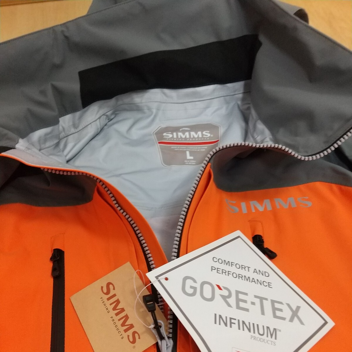 SIMMS Prodry Jacket L size unused Gore-Tex jacket 