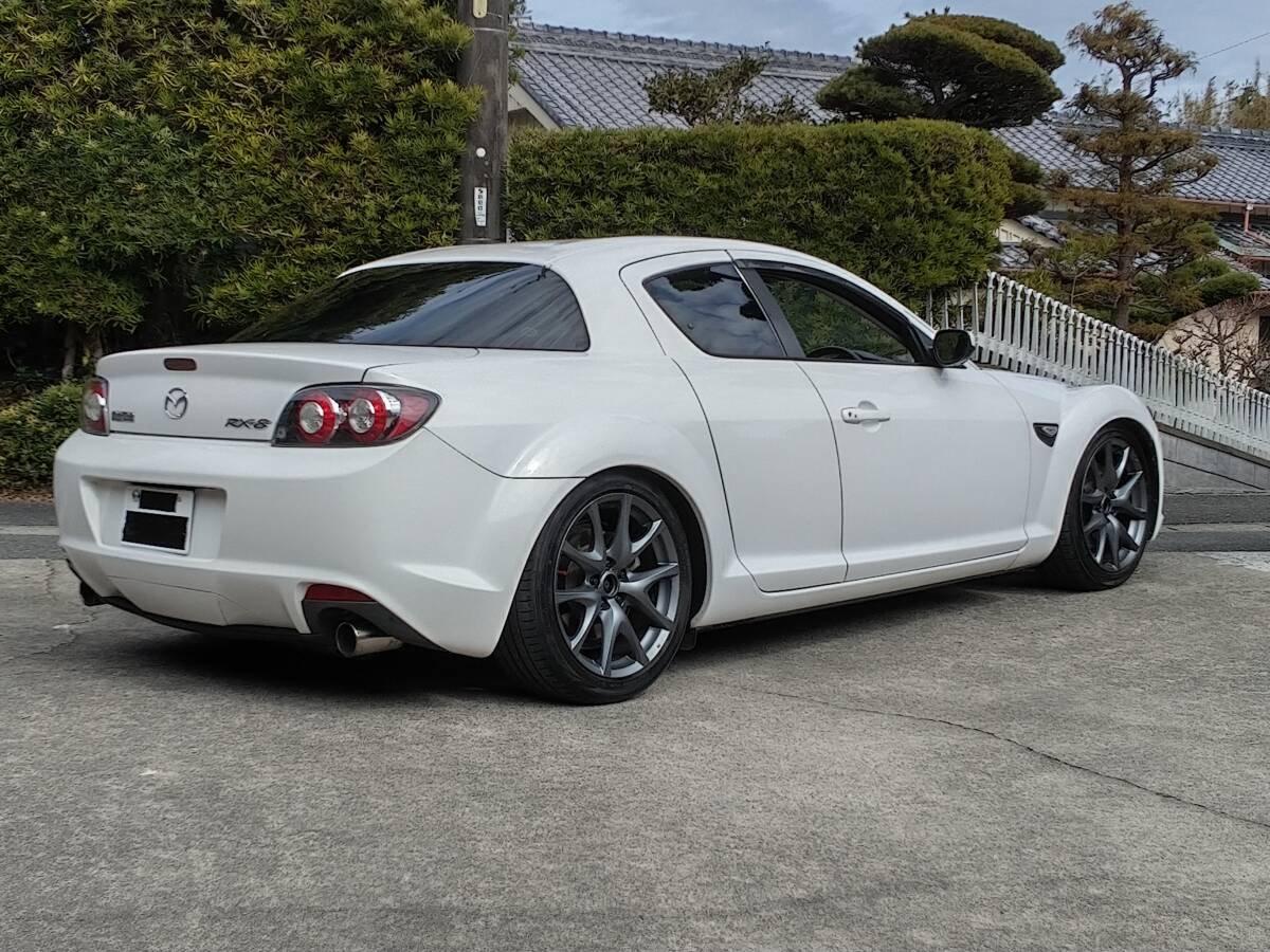 後期　RX8　タイプS　6MT　LSD　ローダウン　BOSEサウンドシステム　ナビTV　スマートキー　ETC　13Bロータリー　SE3P 車検令和7年8月迄！_画像3