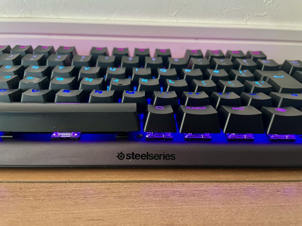 ★送料無料★SteelSeries APEX PRO TKL ゲーミング キーボード 日本語配列 スティールシリーズ テンキーレス 有線の画像8