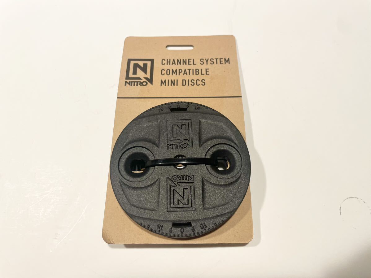 送料無料 新品未使用 Nitro Channel System Mini Disc バートン 送料無料 新品未使用 Nitro Channel System Mini Disc バートン