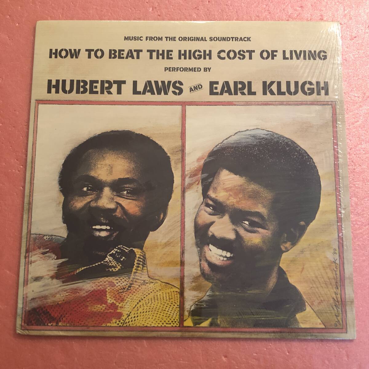 LP シュリンク付 O.S.T. Hubert Laws And Earl Klugh How To Beat The High Cost Of Living ジャズ フュージョン _画像1