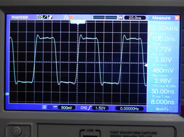 ♪ CTI製 OCXO 12SC36 10MHz 27x36サイズ 基準発振器 DC12V 矩形波 水晶発振器 (GPSDO / GPS同期基準器 で検査済)_画像4