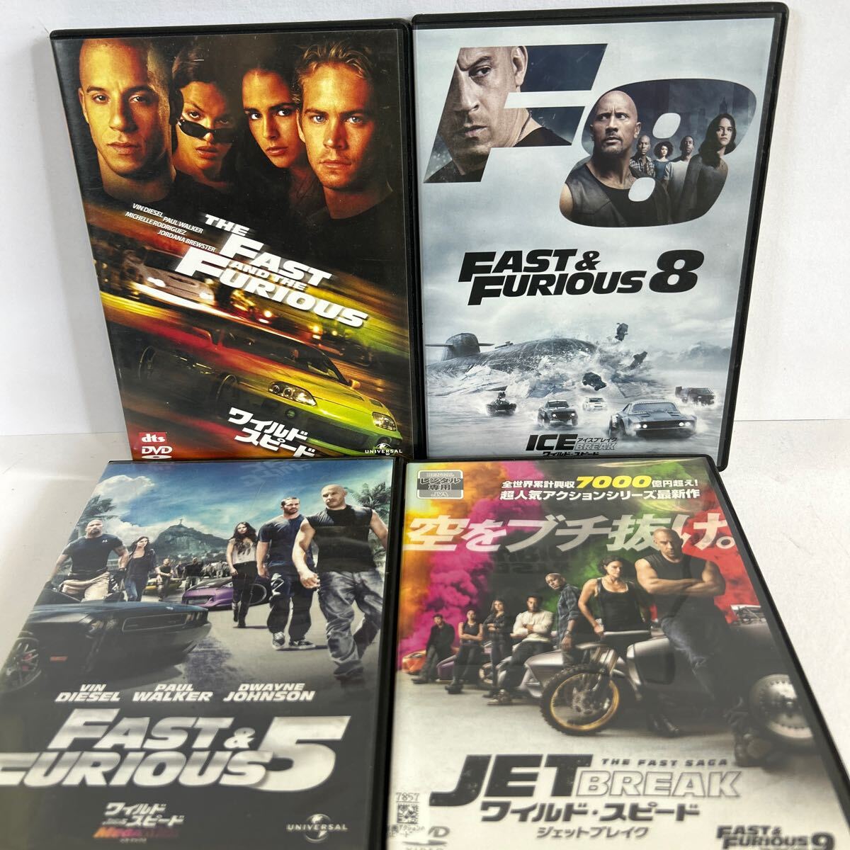  used DVD Blu-ray The Fast and The Furious FAST&FURIOUS jet break Sky mission mega Max ice break [KMDV-041009]