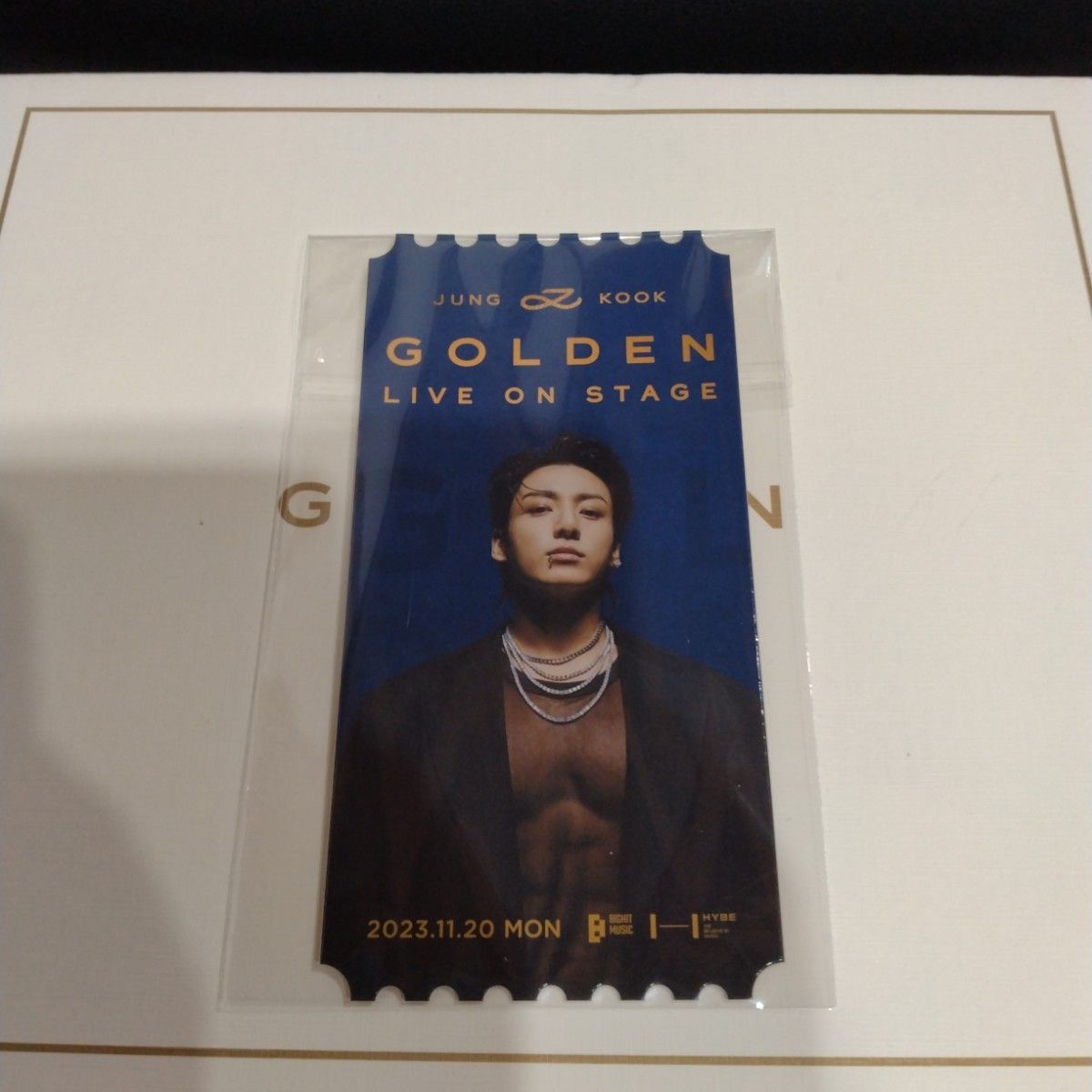 Jungkook Golden ショーケース ジョングク トレカ ショケ - アイドル Jungkook Golden ショーケース ジョングク トレカ ショケ - アイドル