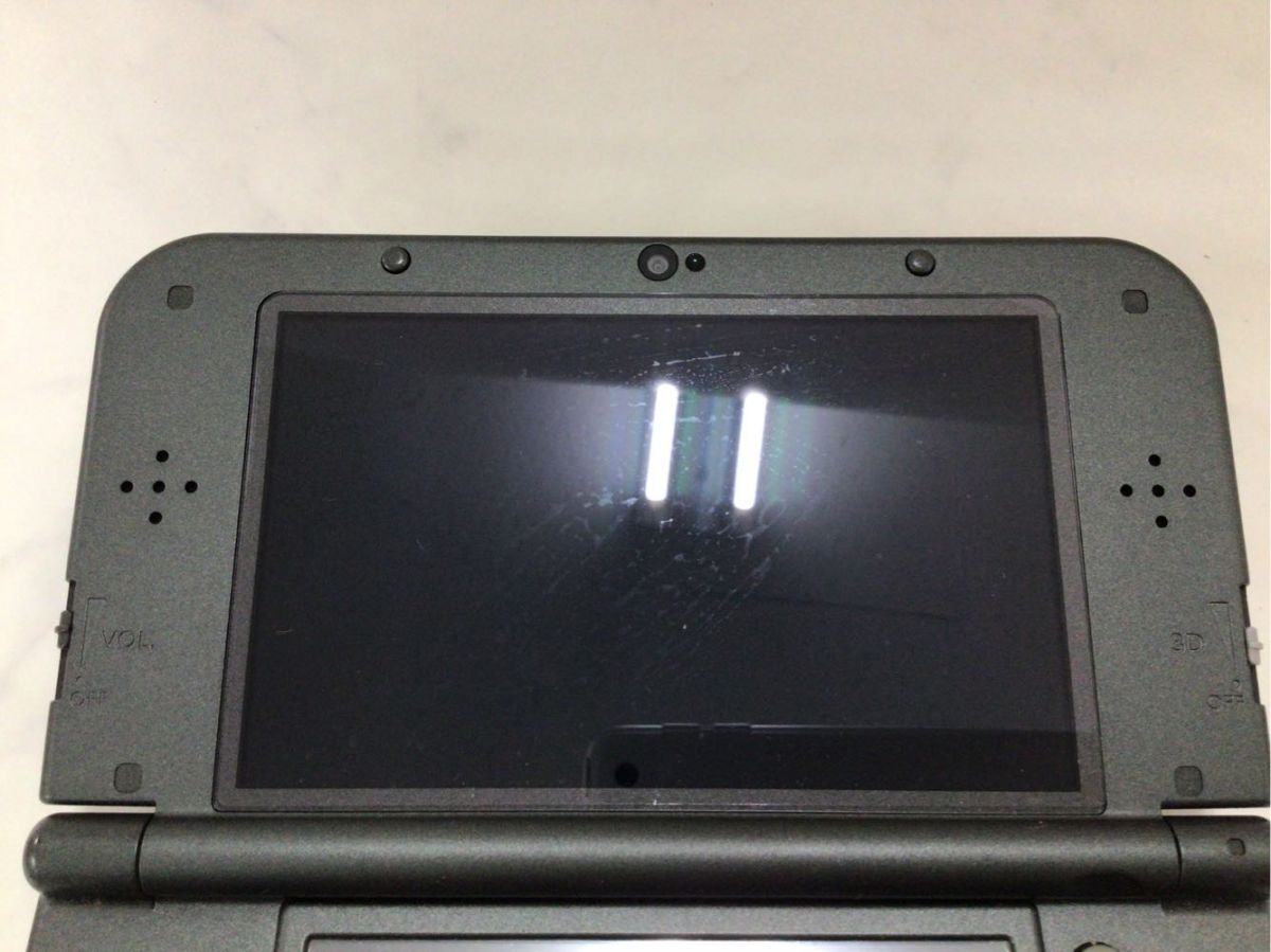 1円〜 動作確認済み 初期化済 破損 Nintendo new ニンテンドー 3DS LL モンスターハンター4Gの画像5