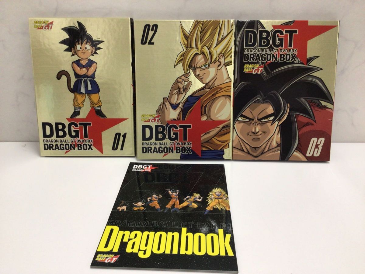 1円〜 ドラゴンボール ドラゴンボックス GT DVD BOX、Z スペシャルセレクションDVD、THE MOVIES 劇場版 DVD BOXの画像5