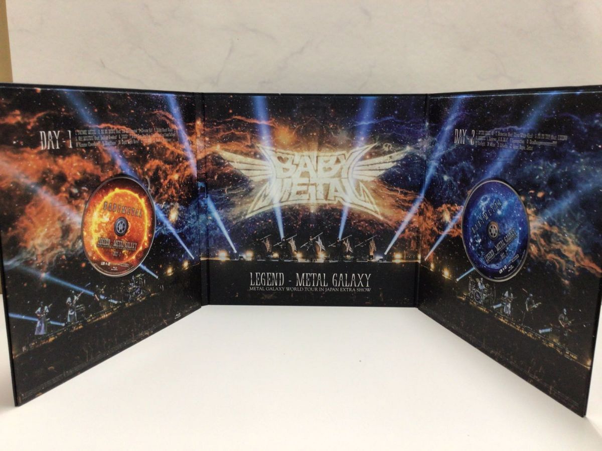 1円〜 ベイビーメタル レジェンド メタルギャラクシー day1,2 METAL GALAXY WORLD TOUR IN JAPAN ETRA SHOW Blu-rayの画像3