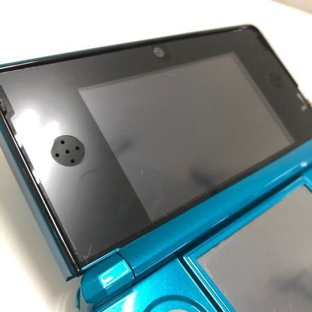 1 jpy ~ operation verification ending the first period . ending Nintendo 3DS aqua blue body only 