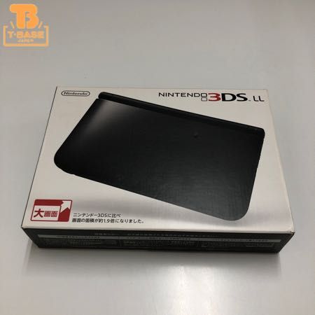 1円〜 動作確認済み 初期化済み 欠品 ニンテンドー 3DS LL ブラック_画像1