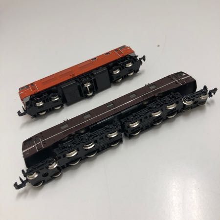 1円〜 動作確認済み TOMIX Nゲージ 2117 国鉄EF58形電気機関車 お召仕様機 2203 国鉄DD54形 ディーゼル機関車 セット_画像3