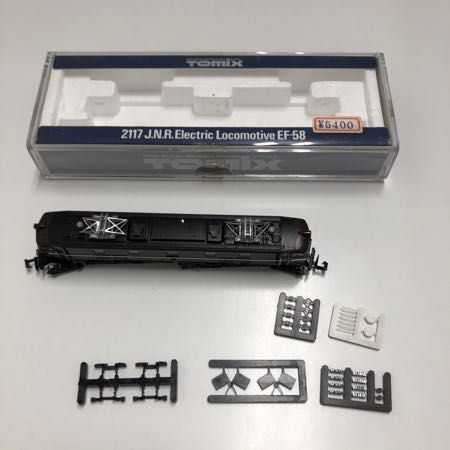 1円〜 動作確認済み TOMIX Nゲージ 2117 国鉄EF58形電気機関車 お召仕様機 2203 国鉄DD54形 ディーゼル機関車 セット_画像4