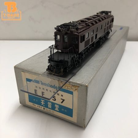 1 иен ~ Junk Tenshodo HO gauge . покупатель для электрический локомотив EF57 Tokai дорога type 