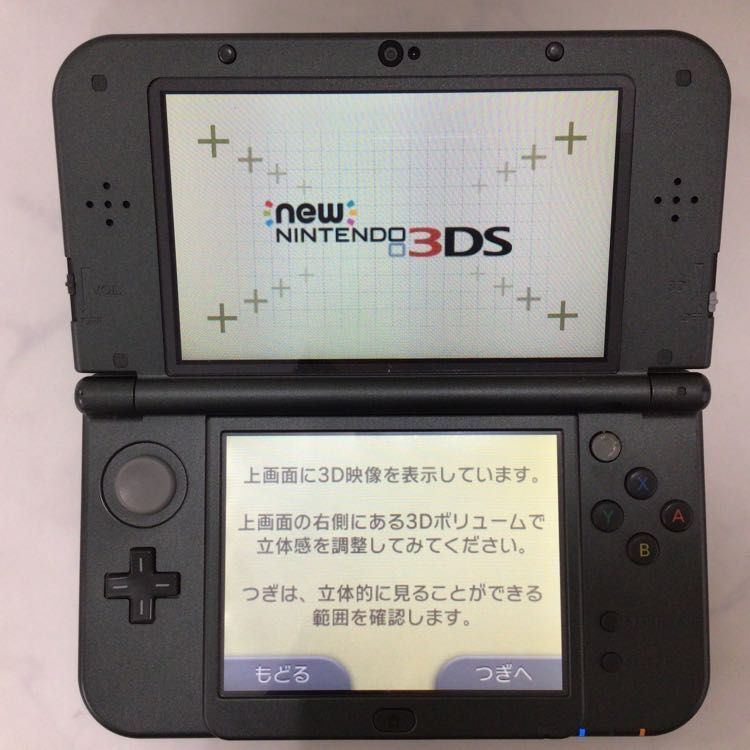 1円〜 動作確認済み 初期化済 破損 Nintendo new ニンテンドー 3DS LL モンスターハンター4Gの画像7