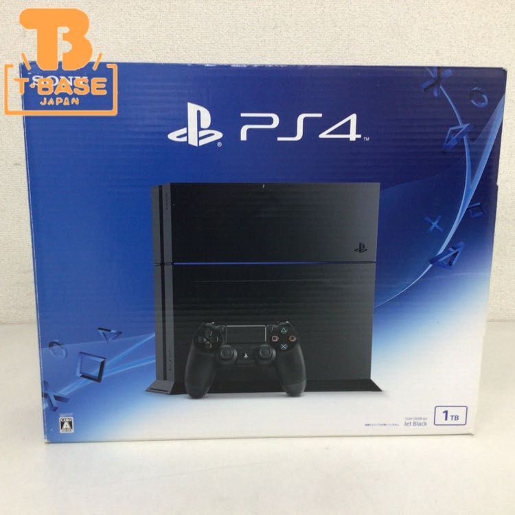 1円〜 動作確認済み 初期化済み、欠品 PlayStation4 CUH-1200B BO1 1TB ジェットブラック 本体の画像1