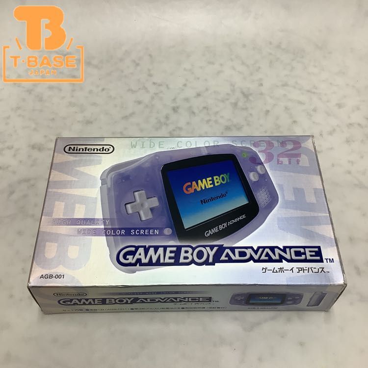 1 jpy ~ Nintendo Game Boy Advance Mill key blue AGB-001 body 