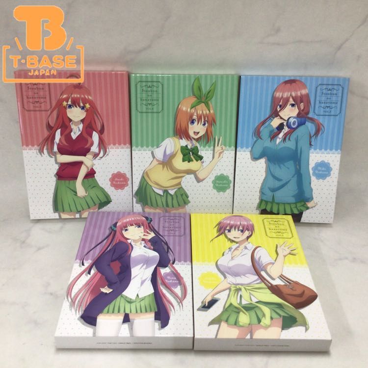 1円〜 欠品 五等分の花嫁 ブルーレイ 1-5巻 セット_画像1