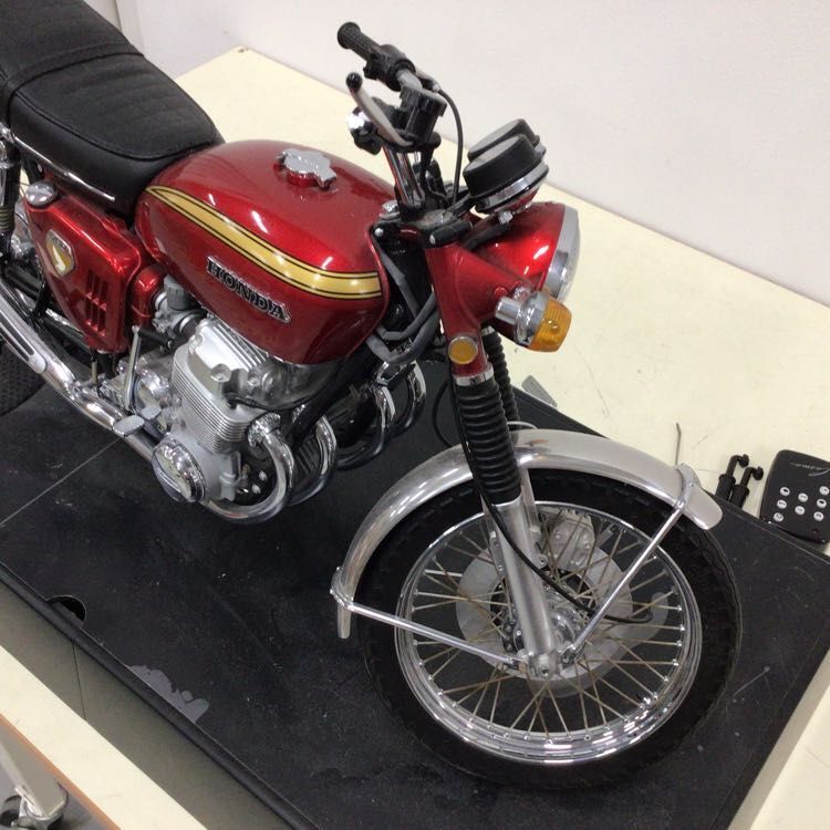 1円〜 店頭受取限定ジャンク ディアゴスティーニ 1/4 週刊ホンダ CB750 FOURの画像10