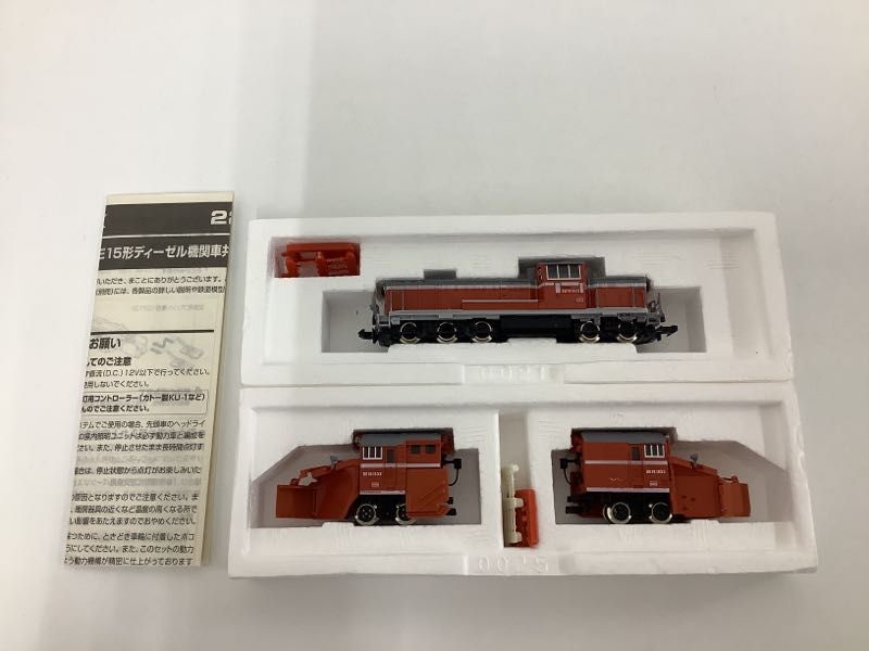 1円〜 ジャンク TOMIX Nゲージ 2211 JR DE15形 除雪兼用ディーゼル機関車_画像2