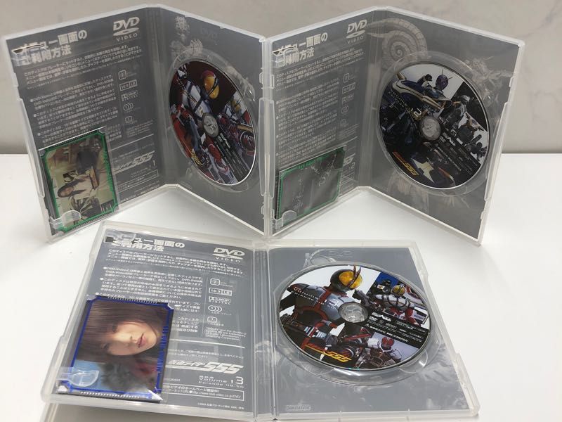 1円〜 仮面ライダー555 1〜13巻 DVDの画像8