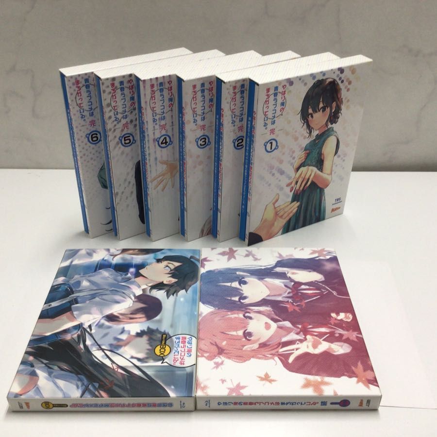 1円〜 やはり俺の青春ラブコメはまちがっている。、続 ブルーレイ ボックス 完 第1〜6巻 ブルーレイ 初回限定生産_画像2