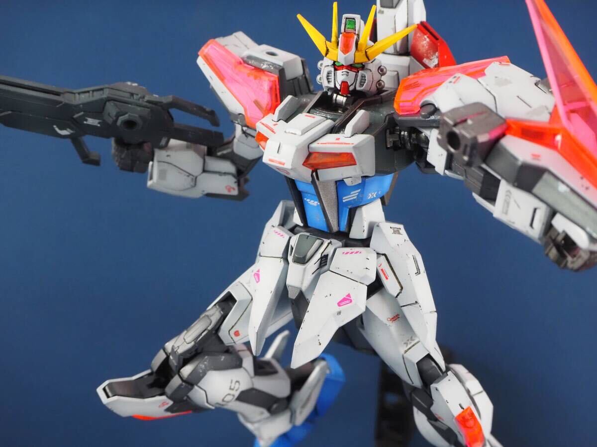 [EG]ビルドストライクガンダム エクシードギャラクシー  改修・塗装 完成品 GUNDAMの画像1