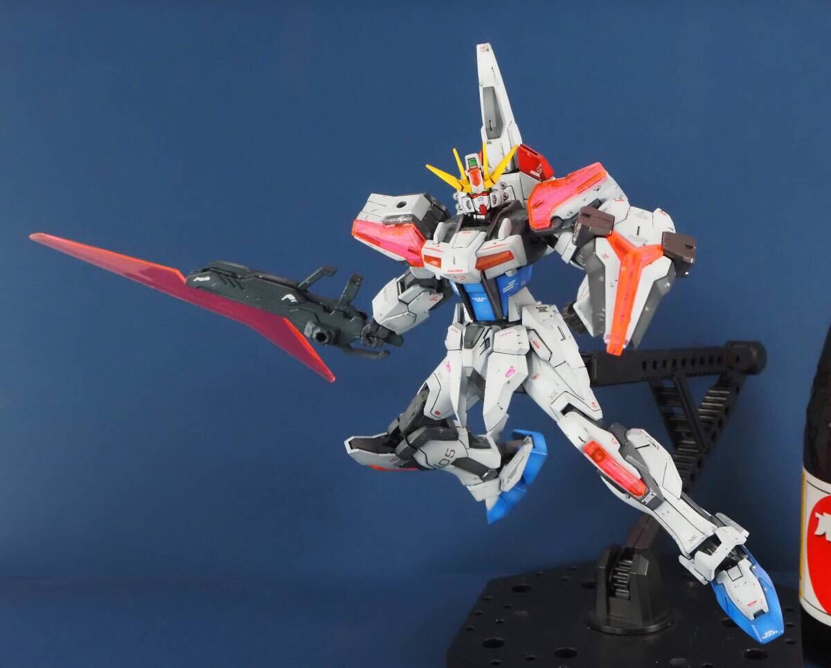 [EG] build Strike Gundam Exceed Galaxy модифицировано .* покраска конечный продукт GUNDAM