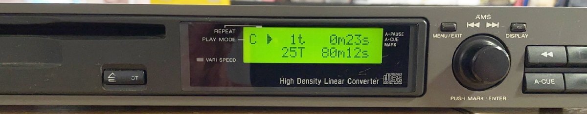 SONY COMPACT DISC PLAYER CDP-D11 ソニー 業務用CDプレーヤー プロ用オーディオ 通電動作確認済み TPSP-117_画像2