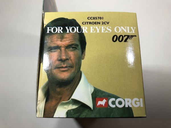 CORGI Citroen James Bond 007 FOR YOUR EYES ONLY シトロエン 2CVの画像3