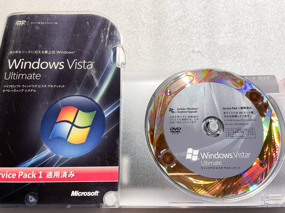  product version Windows Vista Ultimate SP1 applying ending 64bit general version (32bit version DVD lack of )