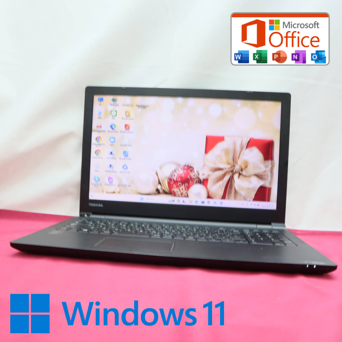 ★中古PC 高性能5世代i5！500GB★B35/R Core i5-5200U Win11 MS Office 中古品 ノートPC★P69806_画像1