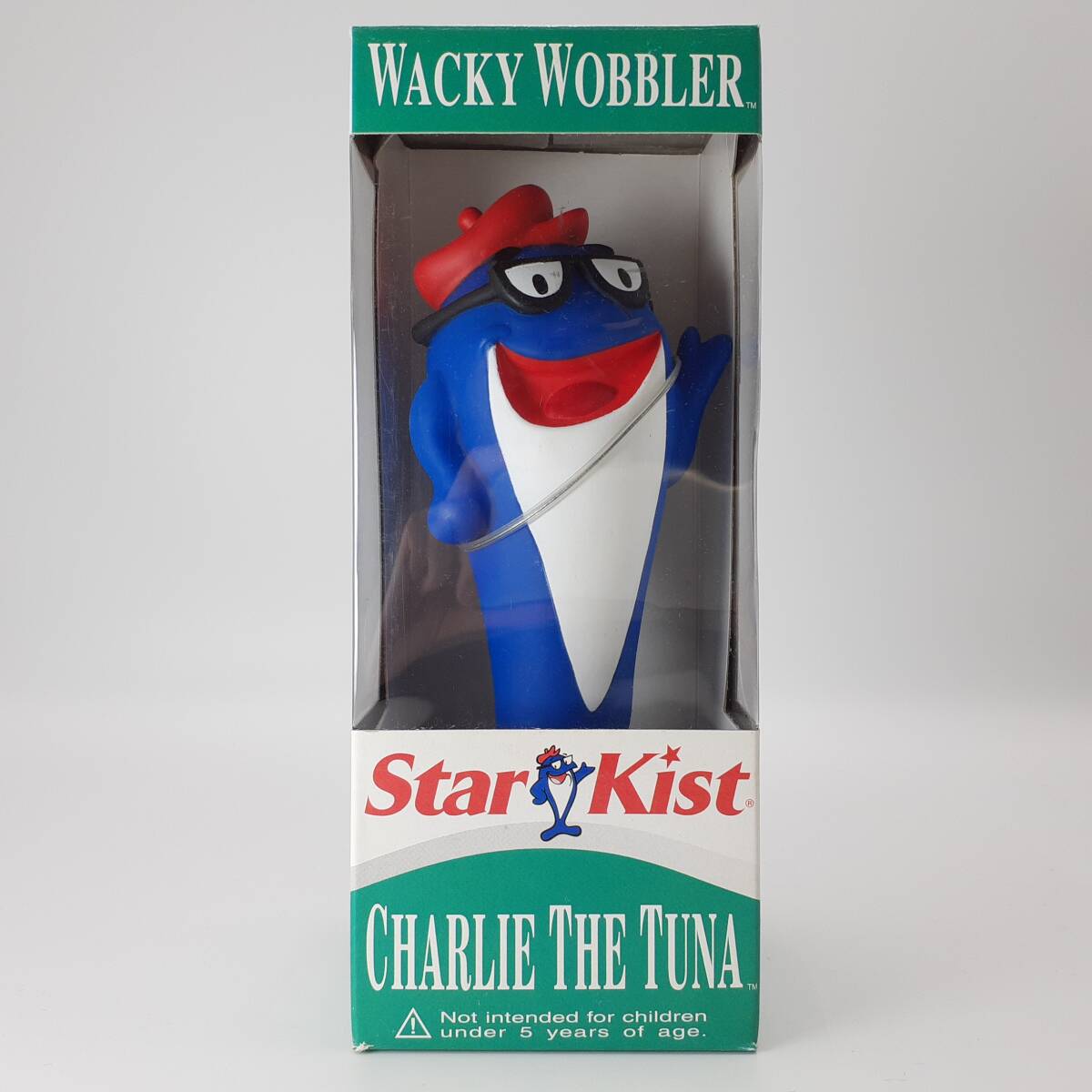 ②チャーリー・ザ・ツナ ボビングヘッド フィギュア Funko WACKY WOBBLER StarKist ファンコ・ワッキーワブラー スターキスト_画像1