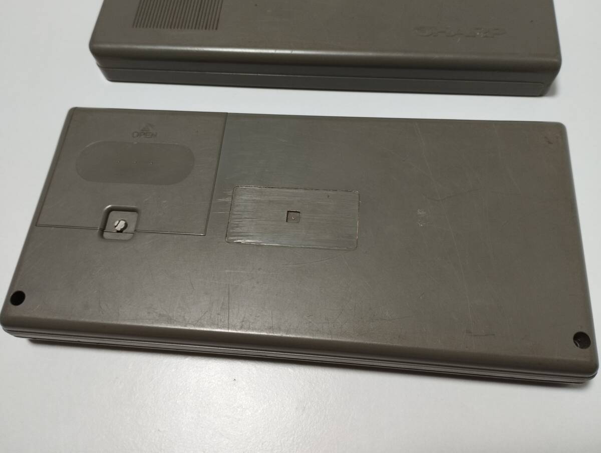 SHARP PC-G820 ポケットコンピュータ 取扱説明書付き の画像3