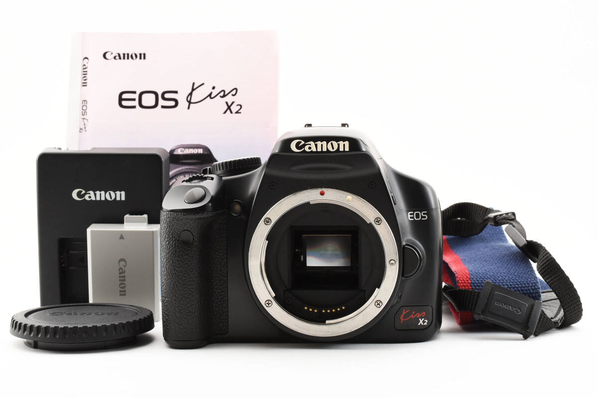 【完動良品】人気機種 Canon キャノン EOS Kiss X2 ボディ