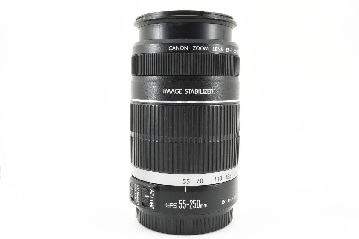 完動良品 Canon キャノン レンズ EF-S 55-250mm F4-5.6 IS の画像8