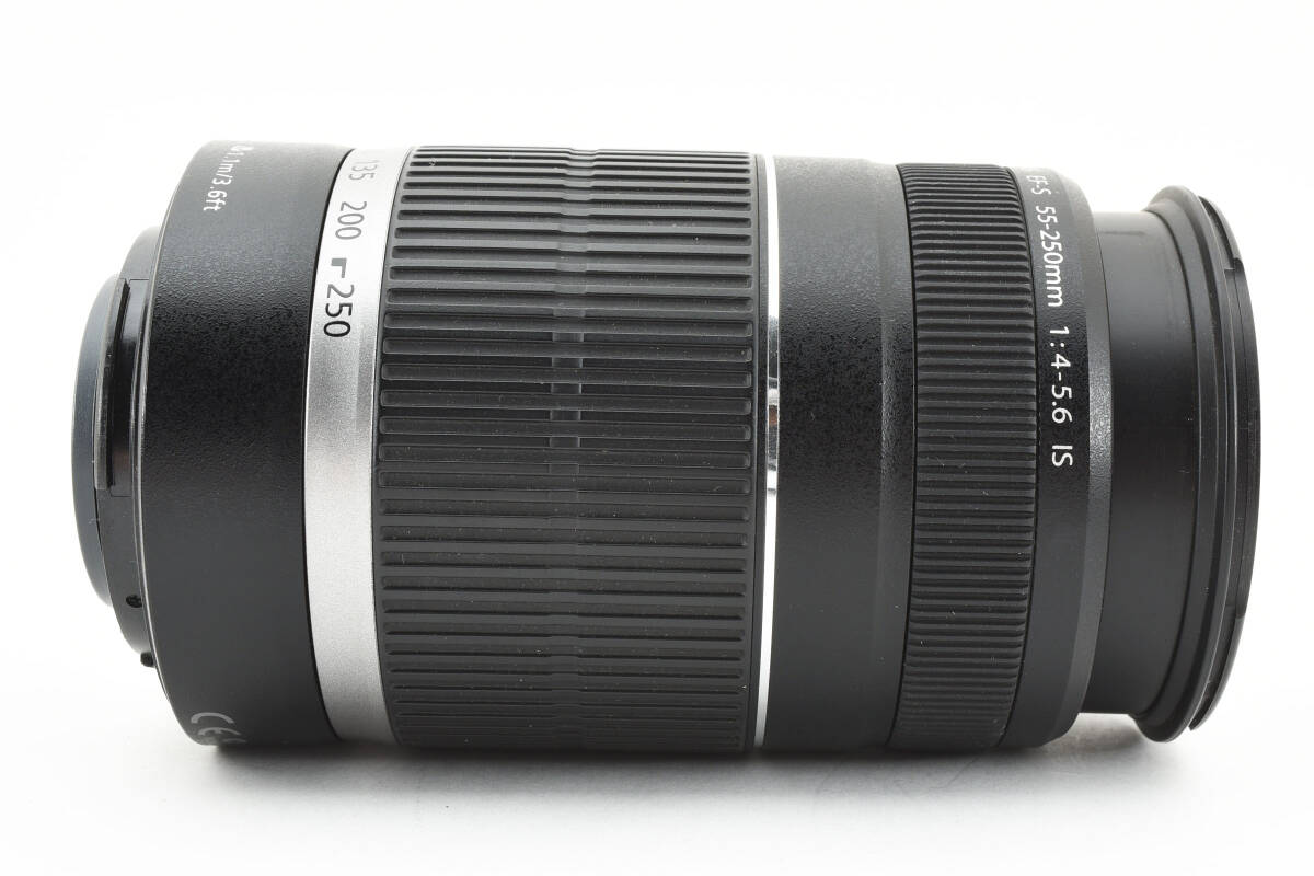 完動良品 Canon キャノン レンズ EF-S 55-250mm F4-5.6 IS の画像7