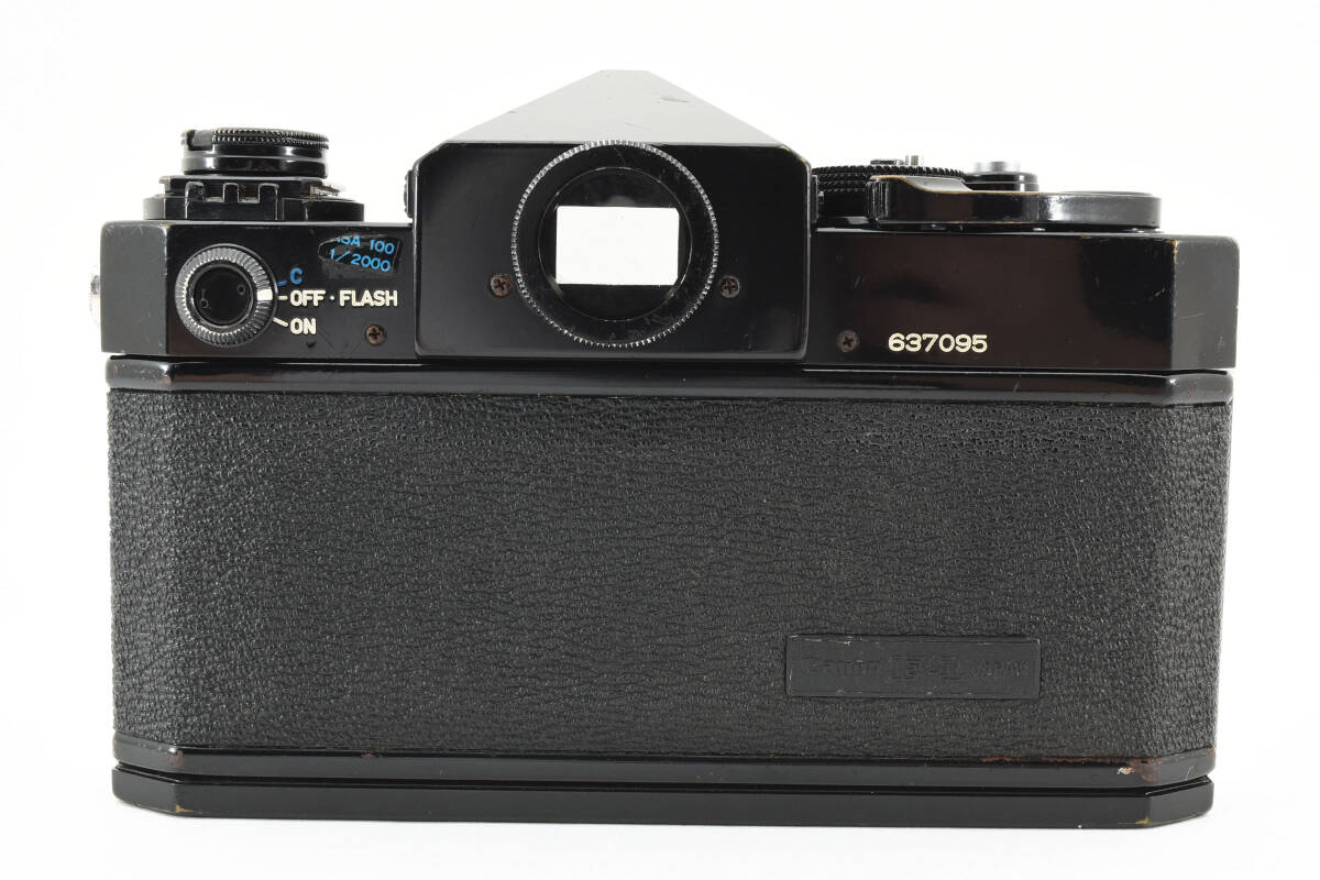 ★☆【動作品・良品】Canon キヤノン F-1 前期　ボディ☆★_画像3