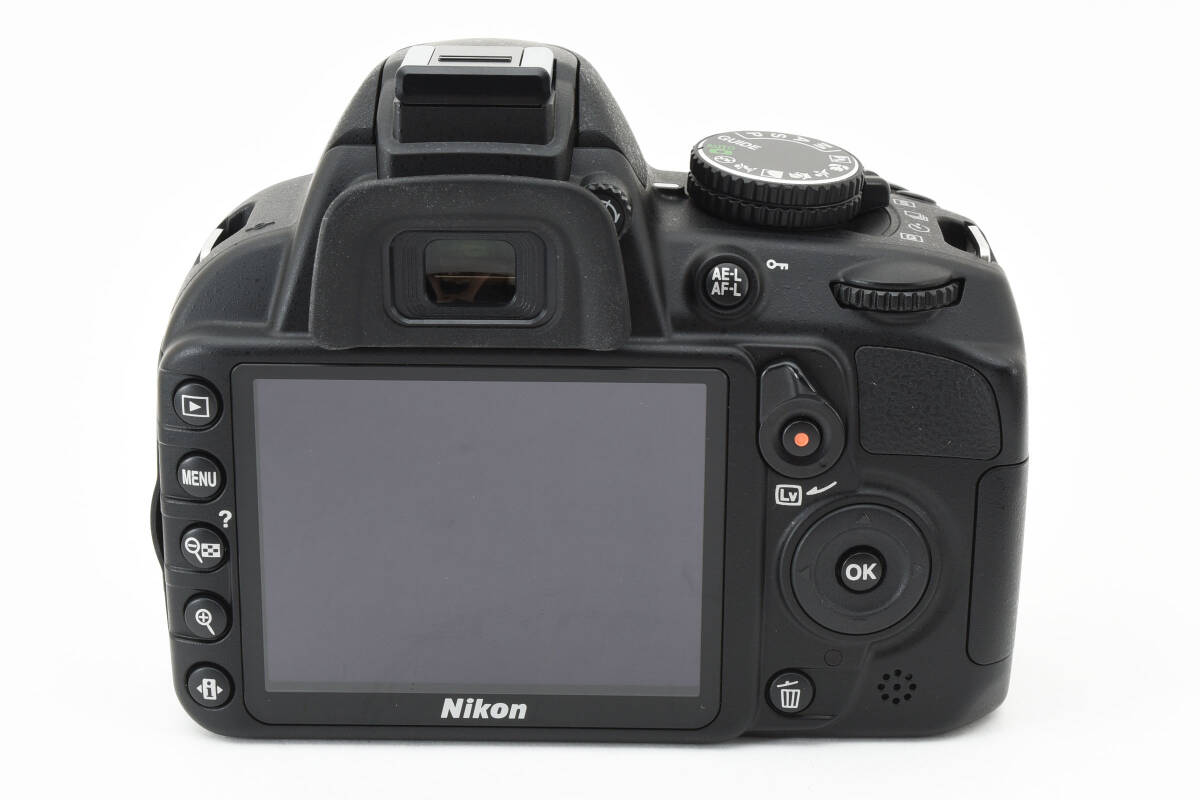 ★☆【完動品・美品】 ニコン NIKON D3100 ボディ 付属品多数☆★の画像4