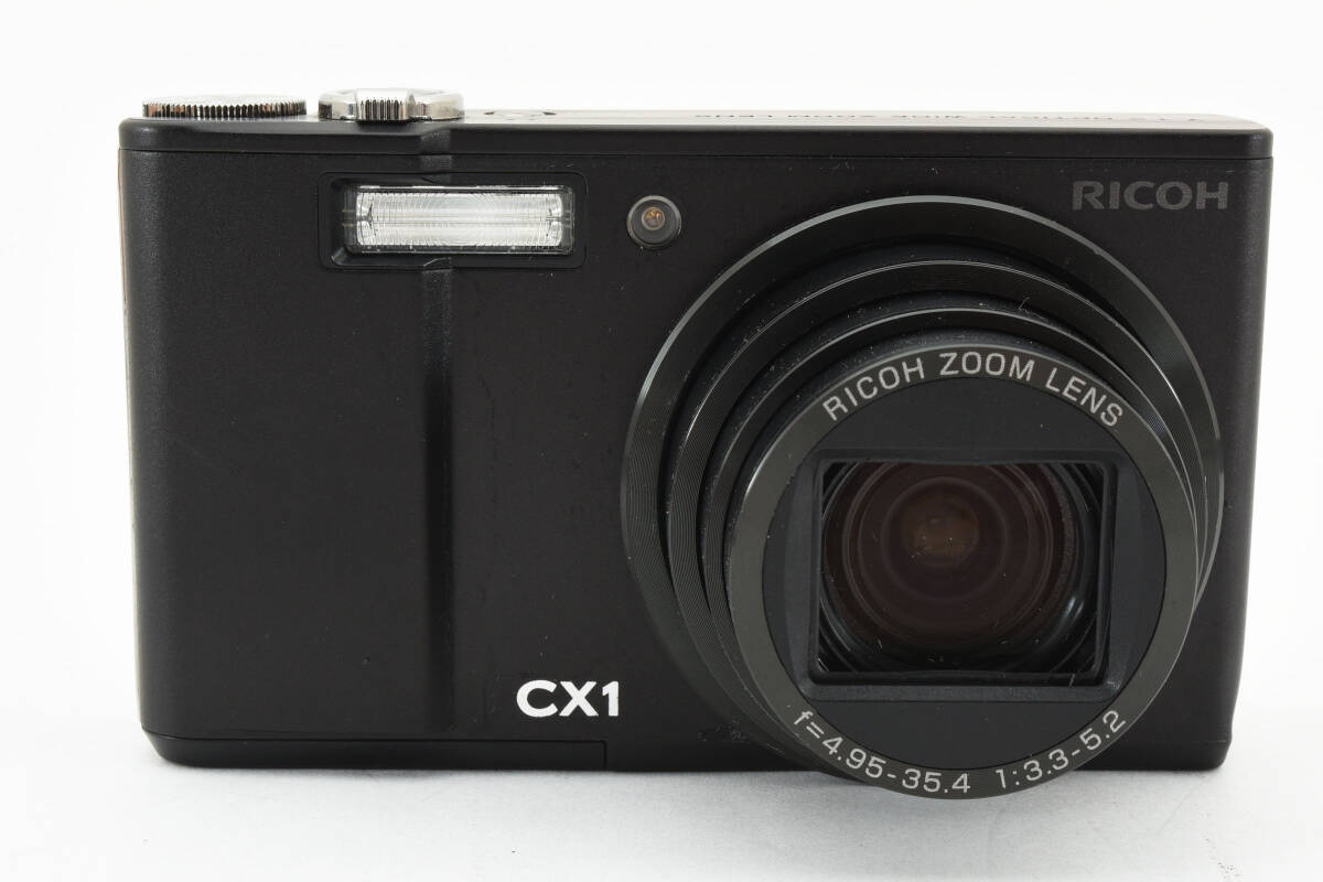 ★完動美品★RICOH リコー CX1 ブラック 付属品多数の画像2